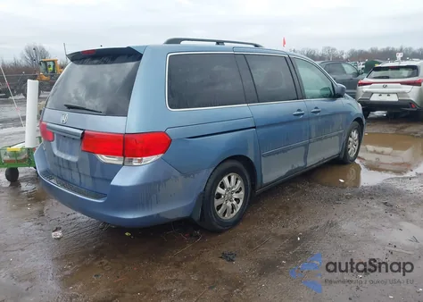 2010 Honda Odyssey Ex z USA, uszkodzony, nr VIN 5FNRL3H48AB046301